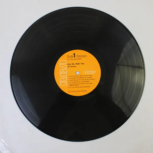 Jim Reeves God Be With You 12" Vinyl Record