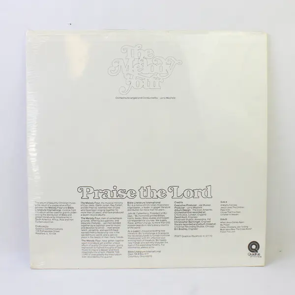 The Melody Four 12" Vinyl Record