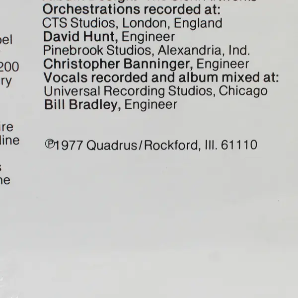 The Melody Four 12" Vinyl Record