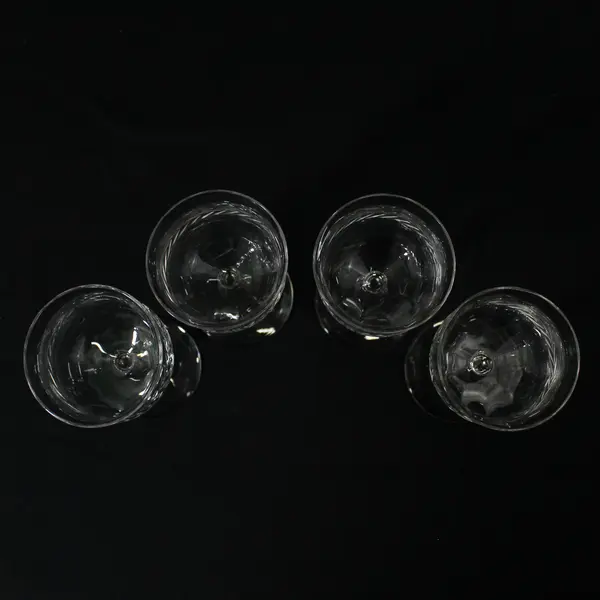 Set of 4 Bryce Laurel Cordials Glasses 4 3/8"