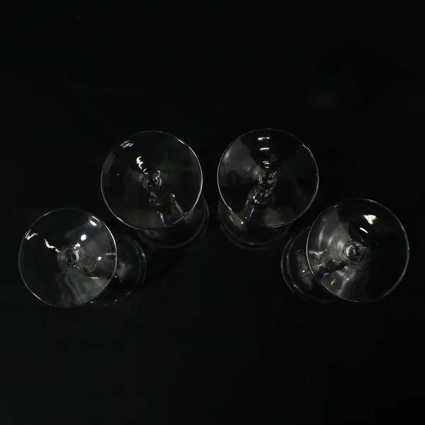 Set of 4 Bryce Laurel Cordials Glasses 4 3/8"