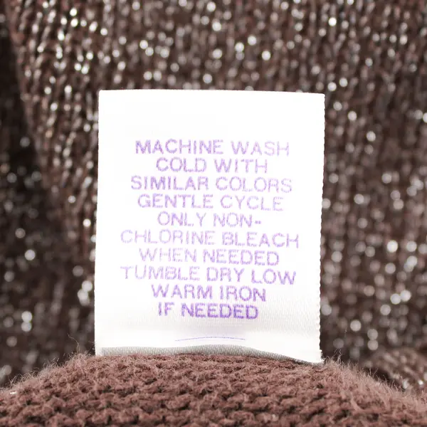 Miss Attitude Brown & Silver Short-Sleeved Cable Knit Dress Girls' Med 10/12