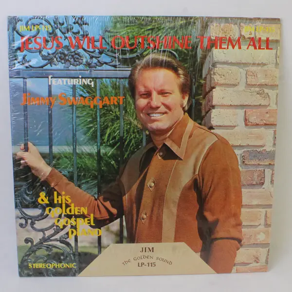 Jimmy Swaggart: Jesus Will Outshine Them All  12"  Vinyl Record