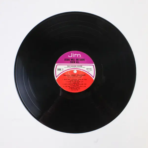 Jimmy Swaggart: Jesus Will Outshine Them All  12"  Vinyl Record