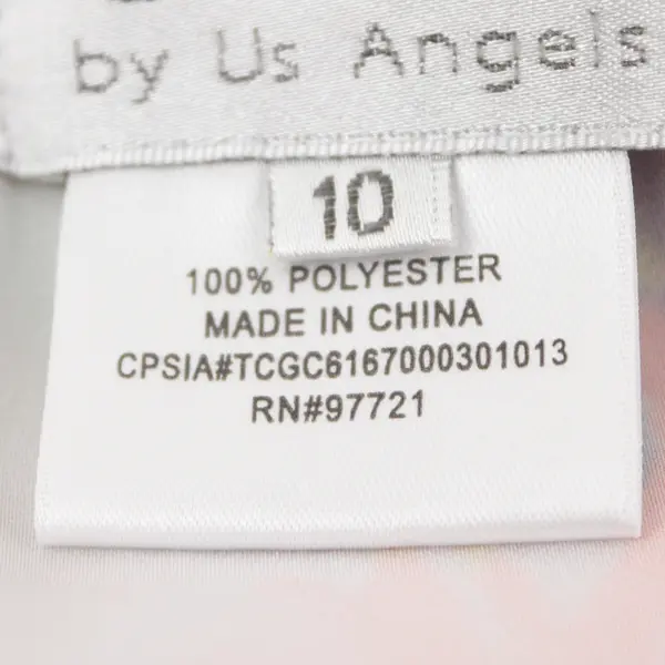 Blush by Us Angels Multicolor Tie-Dye Print Sleeveless Dress with Belt Girls' 10