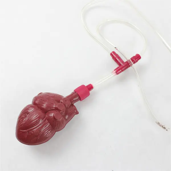Halloween Dripping Bleeding Blood Skeleton Face Mask Heart Pump