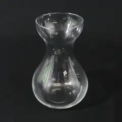 Clear Glass Hyacinth Forcing Vase Bulb Planter Tabletop 6in