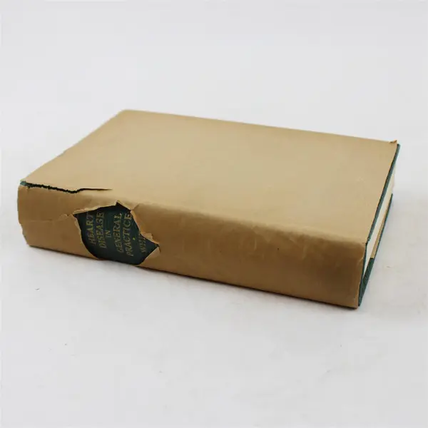 Heart Disease in General Practice Paul D White 1937 Vintage HC Handmade DJ Good