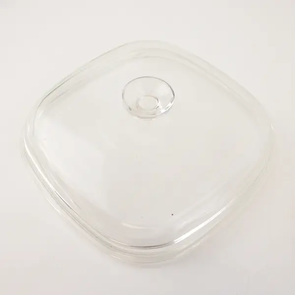 Corning Corelle Cornflower Blue Pattern 2.5 Quart Square Casserole Pan With Lid