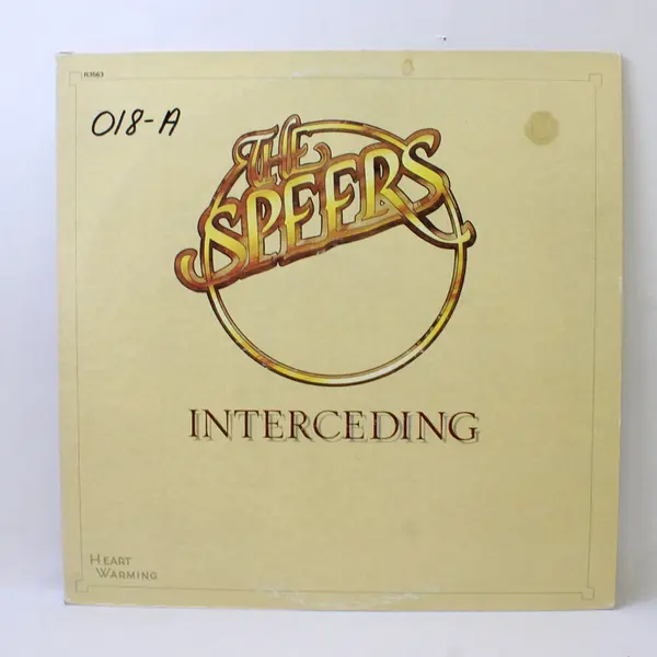 The Speers Interceding 12" Vinyl Record