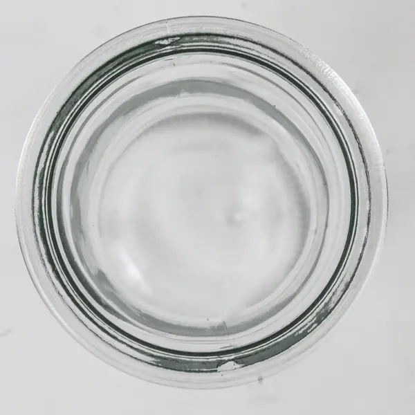 Clear Glass Bud Vase 9in Hand-Blown Look Single Stem Decorative