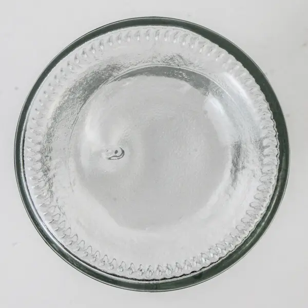 Clear Glass Bud Vase 9in Hand-Blown Look Single Stem Decorative