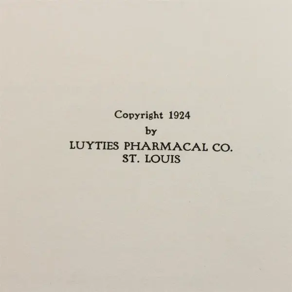Antique Book Luyties Homeopathic Practice Compiled Edward L Perry 1924 HC Good