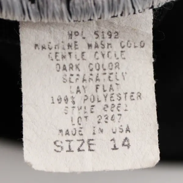 Vany New York Red and Black Striped Faux Layered Long-Sleeved Top Women's 14