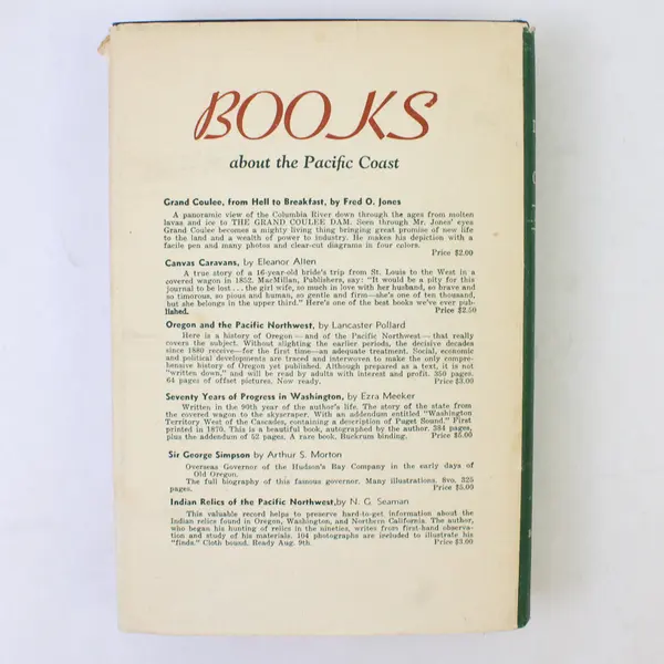 VTG The Doctor in Oregon A Medical History by O Larsell 1947 1st Ed Hardcover DJ