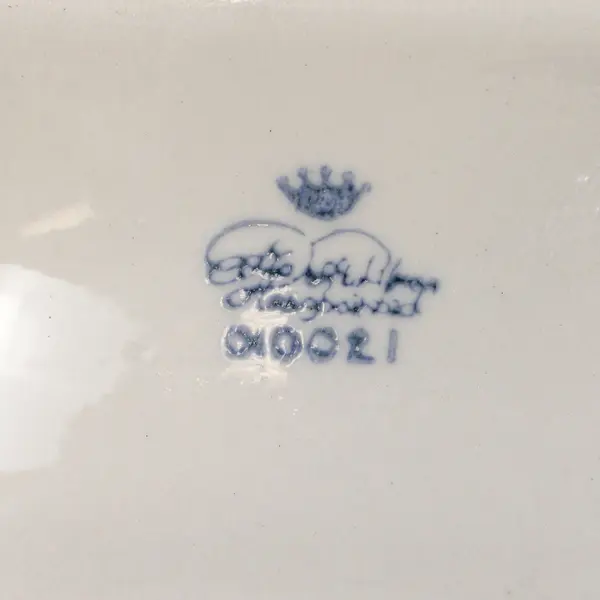 Unbranded Delft Blue/White Ceramic Shoe Holland Souvenir Flower Pot/Ash Tray