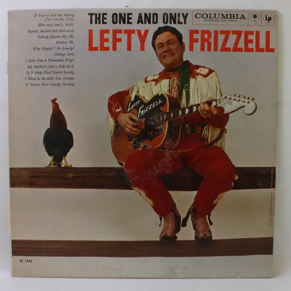 Lefty Frizzell – The One And Only 12" Vinyl Record