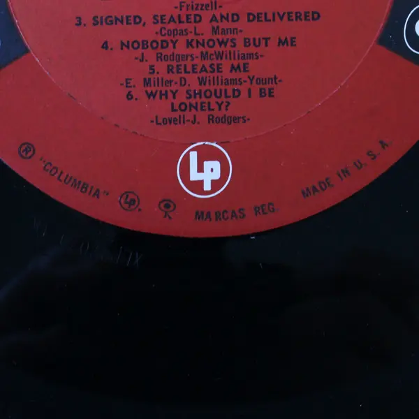 Lefty Frizzell – The One And Only 12" Vinyl Record