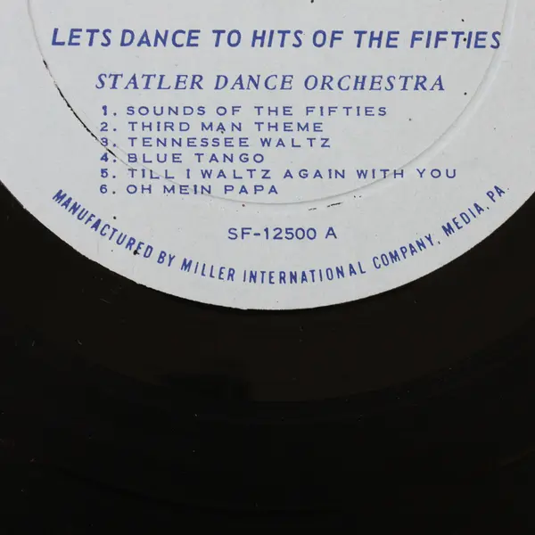 Let's Dance To Hits Of The Fifties 12" Vinyl Record
