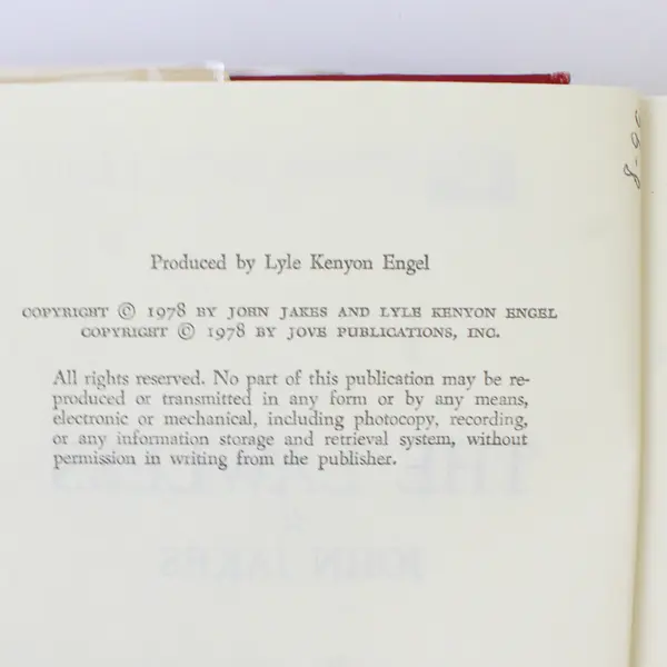 VTG The Lawless John Jakes Vol 7 Kent Chronicles 1978 Book Club Ed HC DJ Ex-Lib