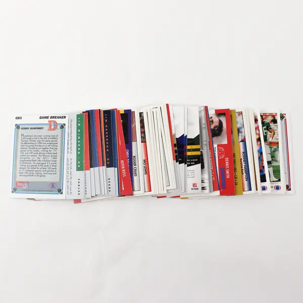 Lot of 50 1990s Football Cards Jerry Rice Hall of Famers Rookies