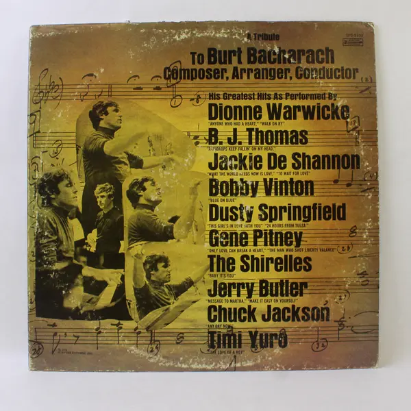 Various - A Tribute To Burt Bacharach: Composer, Arranger, Conductor LP, Comp