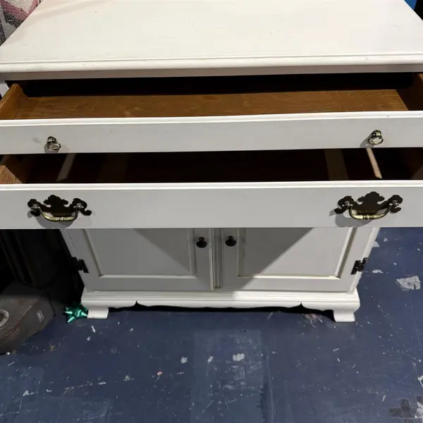 Vtg Ethan Allen Baumritter Solid Maple Painted Sideboard -Freight / Local Pickup