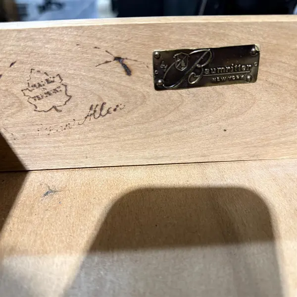 Vtg Ethan Allen Baumritter Solid Maple Painted Sideboard -Freight / Local Pickup