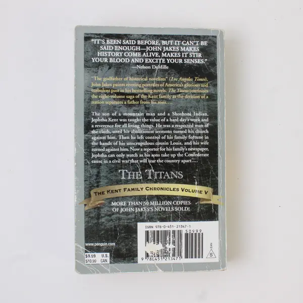 Vintage The Titans by John Jakes The Kent Family Chronicles Vol V 2004 Paperback