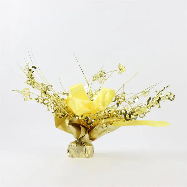 Lot of Assorted Gold Happy 50th Wedding Anniversary Garlands & Centerpiece