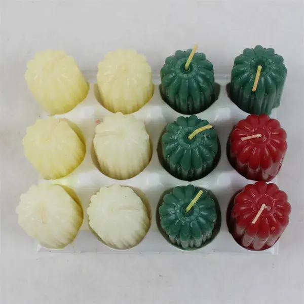 Lot Of 12 American Greetings Forget Me Not Assorted Scents 2.25" Votive Candles