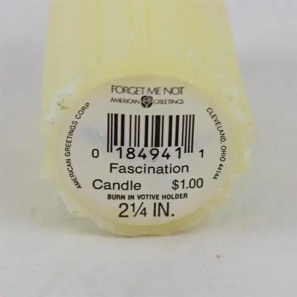 Lot Of 12 American Greetings Forget Me Not Assorted Scents 2.25" Votive Candles