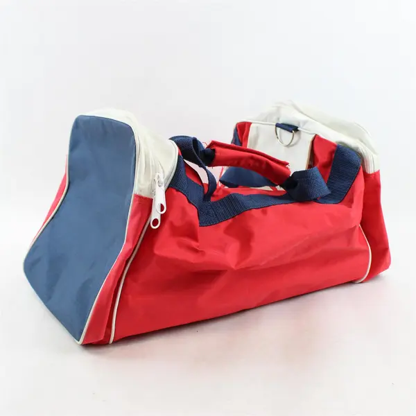 Safeway Red White & Blue Duffel Bag Retro Promo Travel Gym Tote