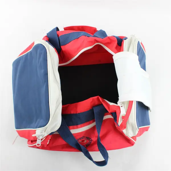 Safeway Red White & Blue Duffel Bag Retro Promo Travel Gym Tote
