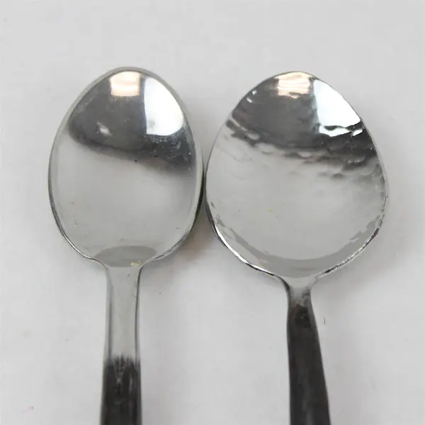 Mixed Lot of 12 Rustic Soup Spoons & Teaspoons Flatware 