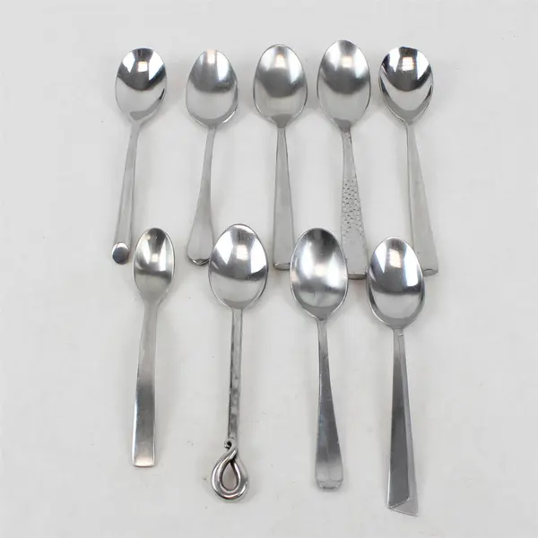 Mixed Lot of 30 Stainless Steel Spoons Wedding Event Flatware