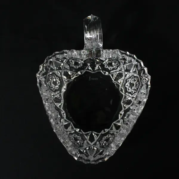 Fostoria American Brilliant 3 Corner Single Handle  Nappy Star Pattern