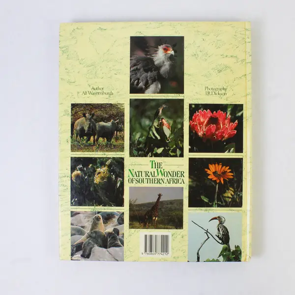 Vintage The Natural Wonder of Southern Africa By Al Wannenburgh 1987 HC Good