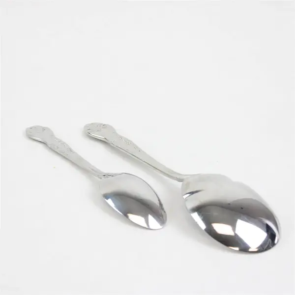 Lot of 3 Oneida Secretariat Stainless Soup Spoons & Casserole Spoon