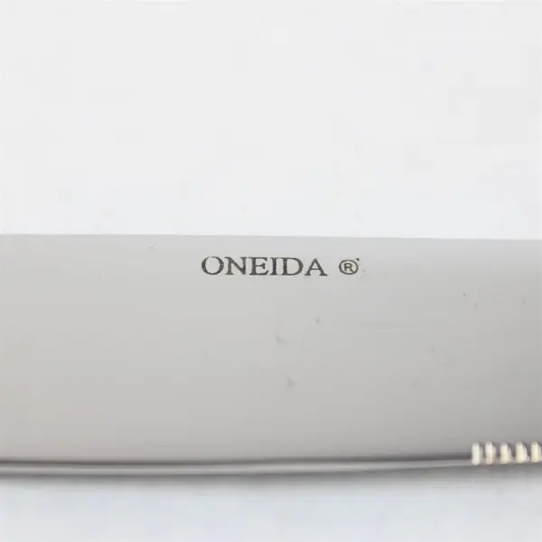 Set of 4 Oneida Lynx Stainless New French Solid Knives