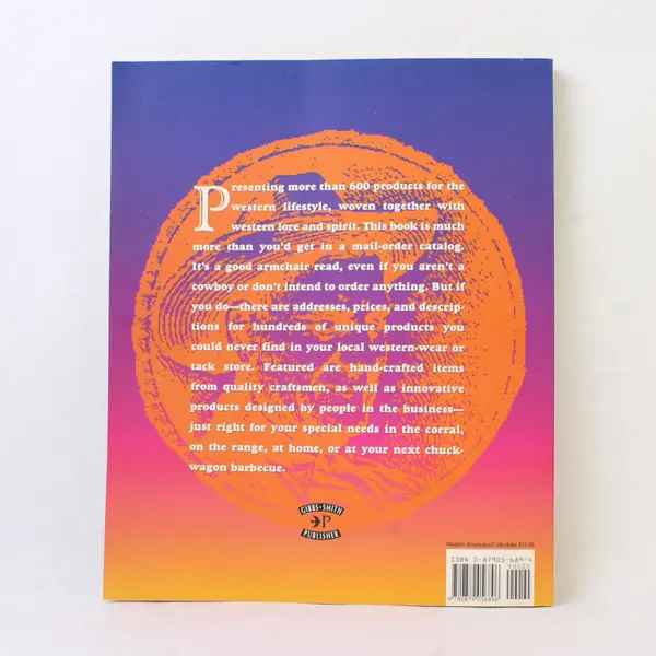 Vintage Whole Cowboy Catalog An Entertaining Guide 1995 Paperback Good