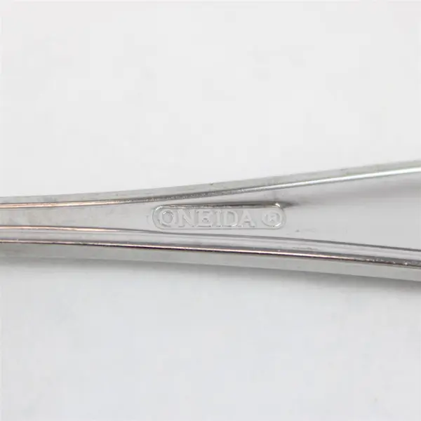 Set of 4 Oneida New Rim Stainless Teaspoons