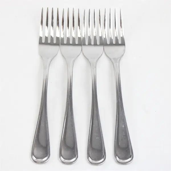 Set of 4 Oneida New Rim Stainless Forks