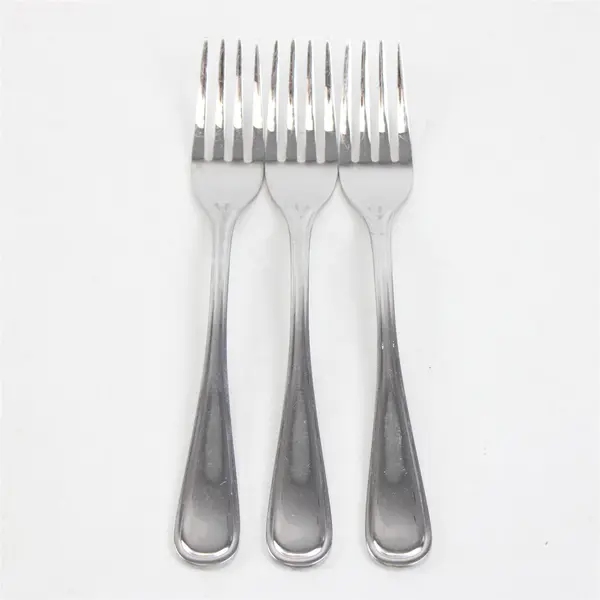Set of 3 Oneida New Rim Stainless Forks