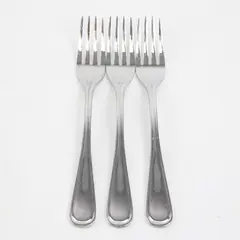 Set of 3 Oneida New Rim Stainless Forks