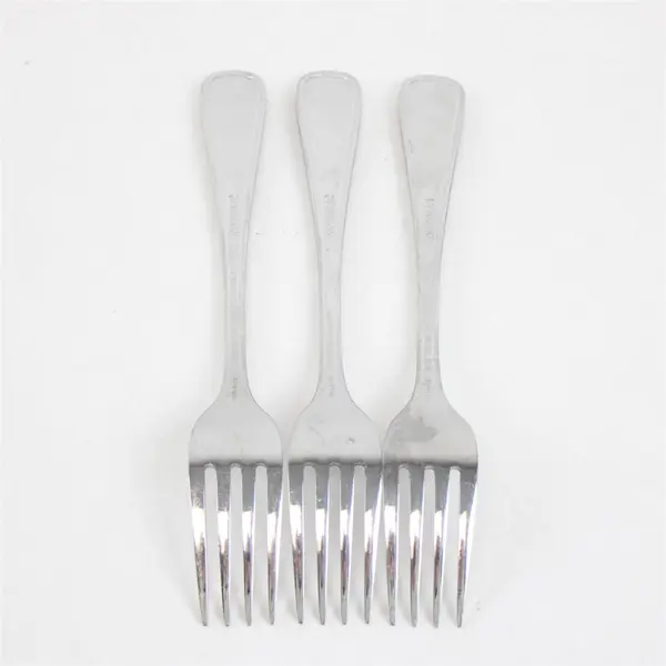 Set of 3 Oneida New Rim Stainless Forks