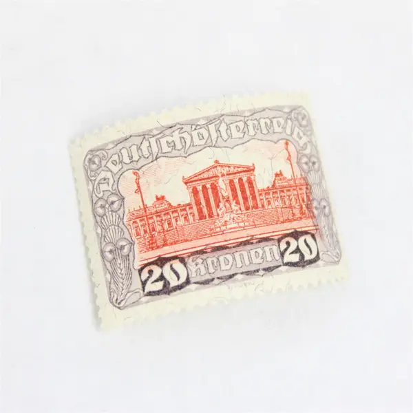 Lot Of 9 Austria 1919 Parliament Building Stamps Mint Hinged