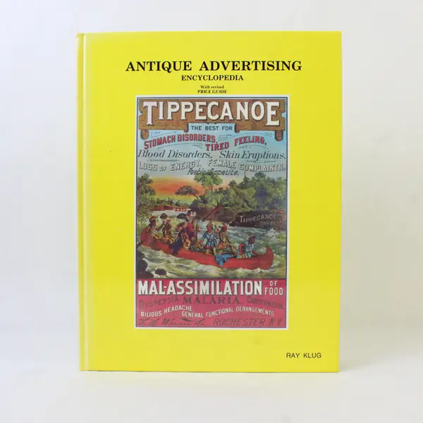 VTG Antique Advertising Encyclopedia Catalog by Ray Klug 1985 Hardcover