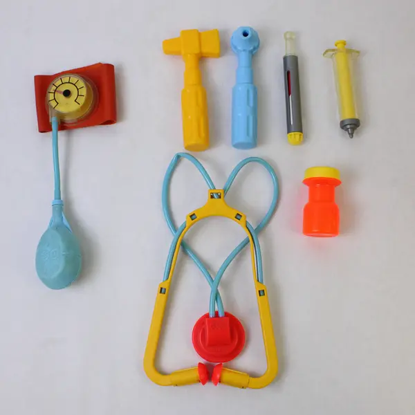 Vintage 1977 Fisher-Price Doctor Medical Kit #936 & Case - Complete Set