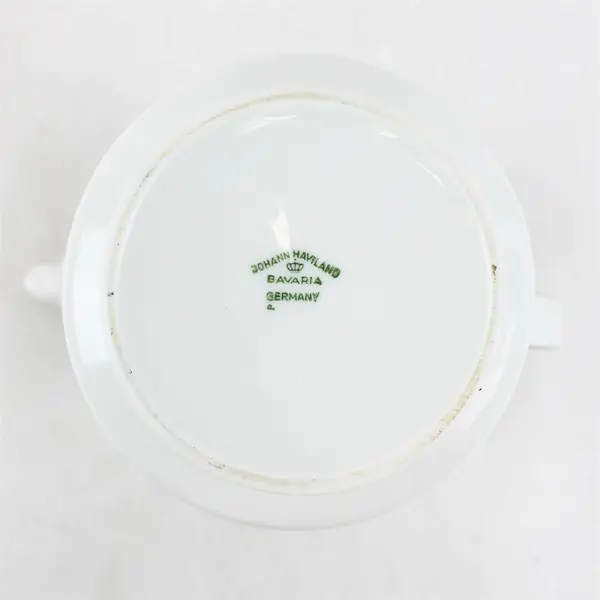 Lot Of 2 Johann Haviland Forever Spring Pattern Coffee Pot W/ Lid 10.25" Tall